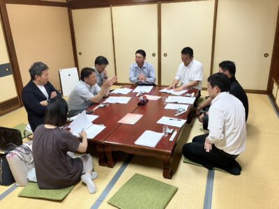 魚津ブロック懇談会（７月１３日）