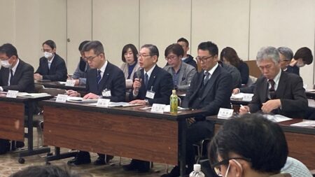 教育長をお迎えし第5回理事会を開催（2月20日）