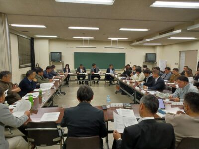 第８回役員会（第６回ワンチームとやま推進検討会議との合同会議）　12月10日