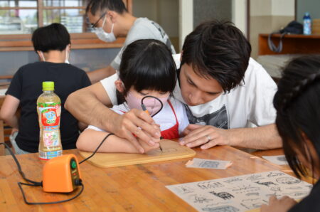 【黒部市立中央小学校】親子ふれあい活動を実施しました
