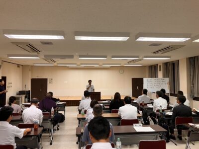富山市小・中学校長会との懇談会（８月２０日）