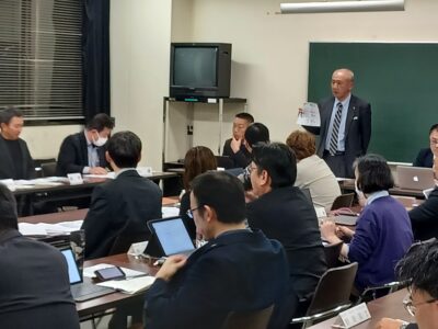 第２回地区Ｐ連会長と県Ｐ役員との懇談会(12月１日)